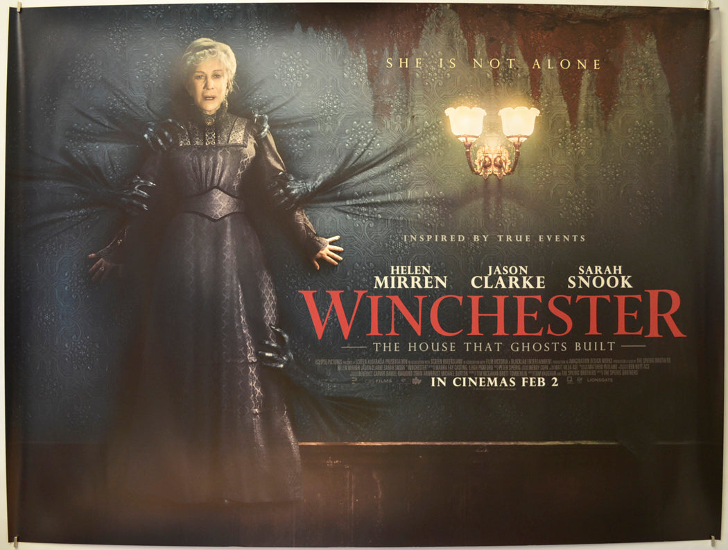 Winchester Original Quad Poster - Film Poster - Movie Poster