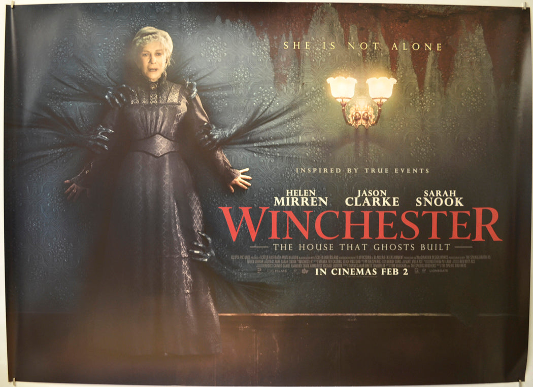 Winchester Original Quad Poster - Film Poster - Movie Poster