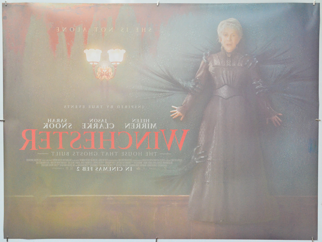 Winchester (Back) Cinema Quad Movie Poster 