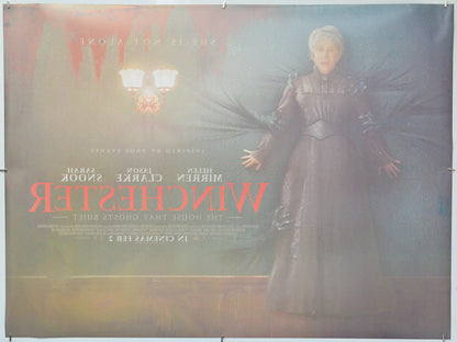 Winchester (Back) Cinema Quad Movie Poster 