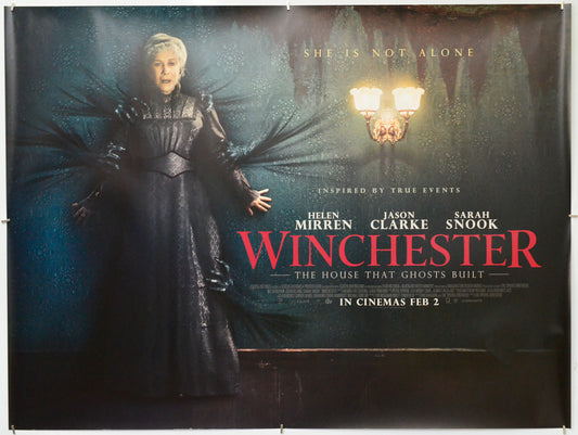 Winchester - Original Quad Poster - Film Poster - Movie Poster