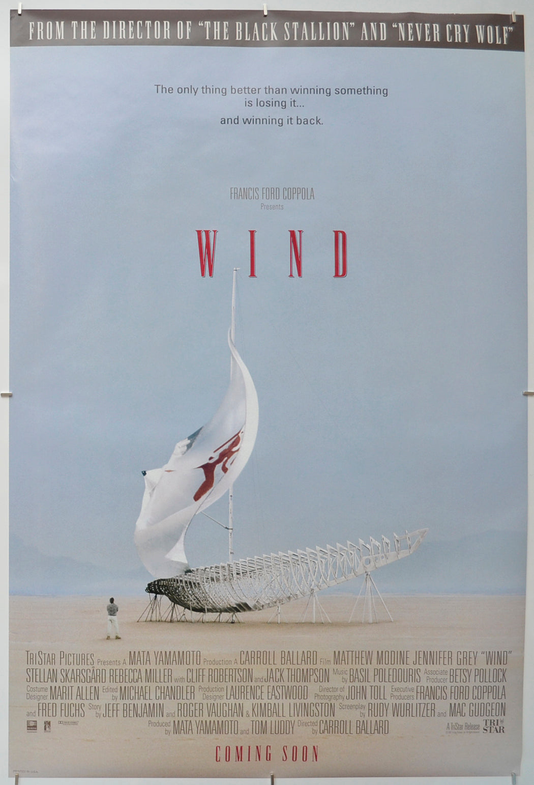 Wind - Original One Sheet Poster - Film Poster - Movie Poster