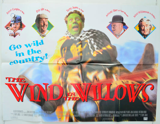 The Wind In The Willows  (Version 2)   Original Quad Poster - Film Poster - Movie Poster  