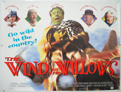 The Wind In The Willows (Version 2)  Original Quad Poster - Film Poster - Movie Poster  