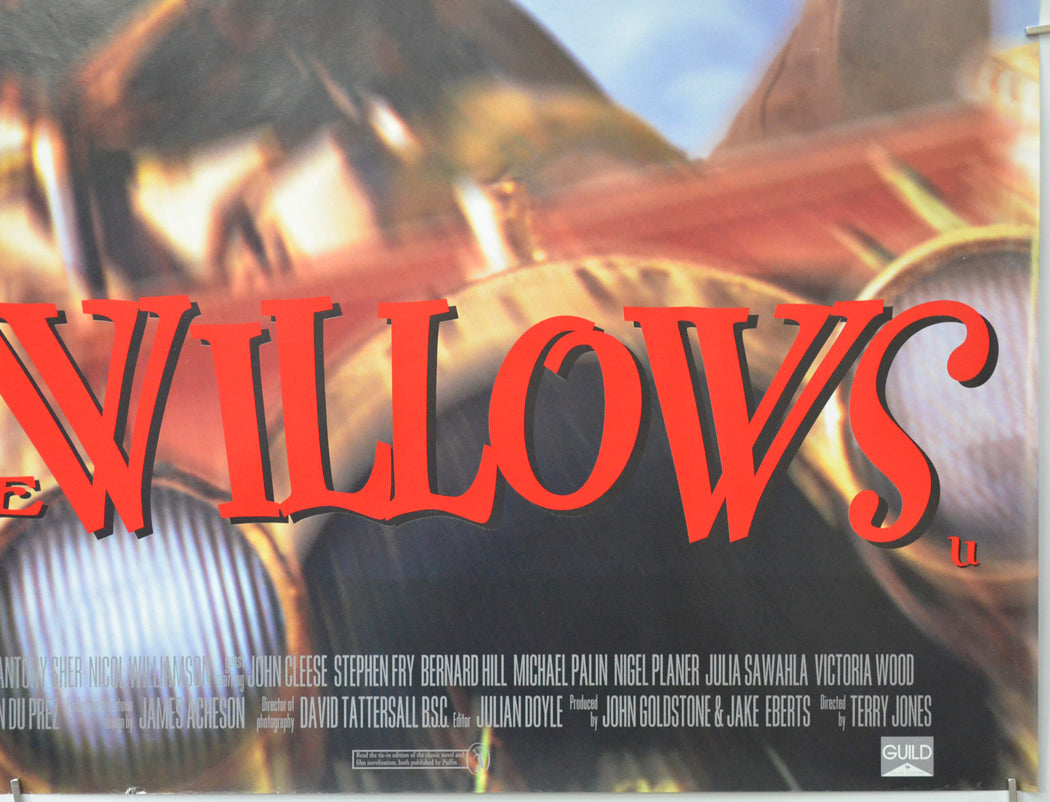 THE WIND IN THE WILLOWS (Bottom Right) Cinema Quad Movie Poster 