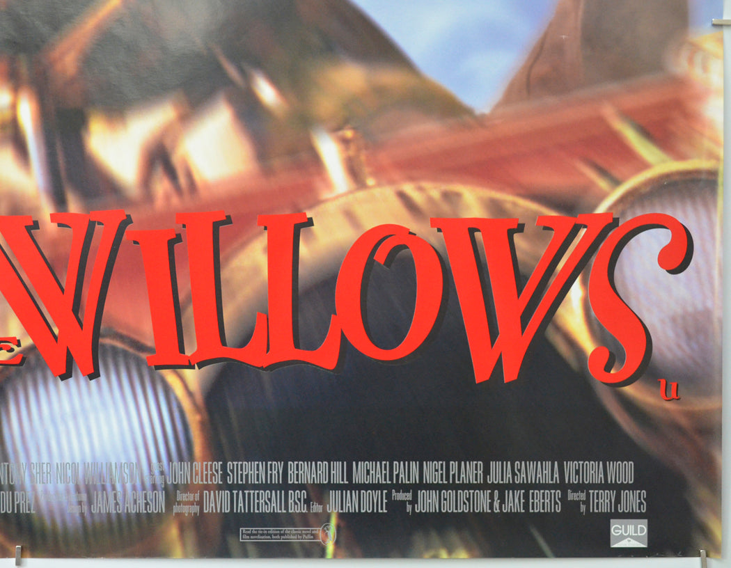 THE WIND IN THE WILLOWS (Bottom Right) Cinema Quad Movie Poster 