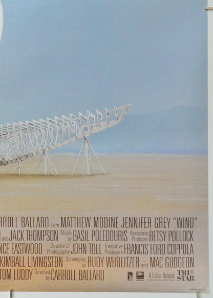 Wind (Bottom Right) Cinema One Sheet Movie Poster 