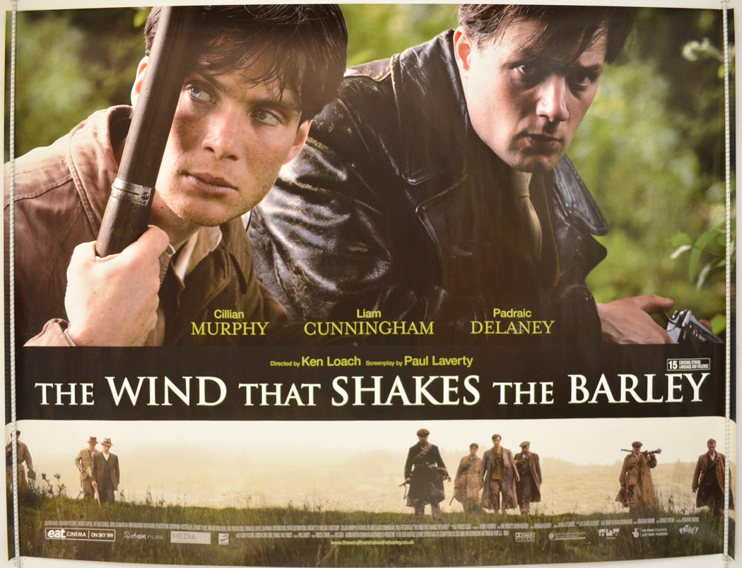 The Wind That Shakes The Barley  Original Quad Poster - Film Poster - Movie Poster 