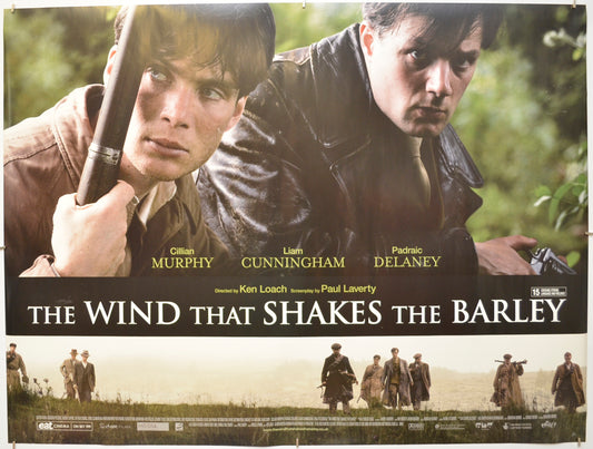 The Wind That Shakes The Barley Original Quad Poster - Film Poster - Movie Poster