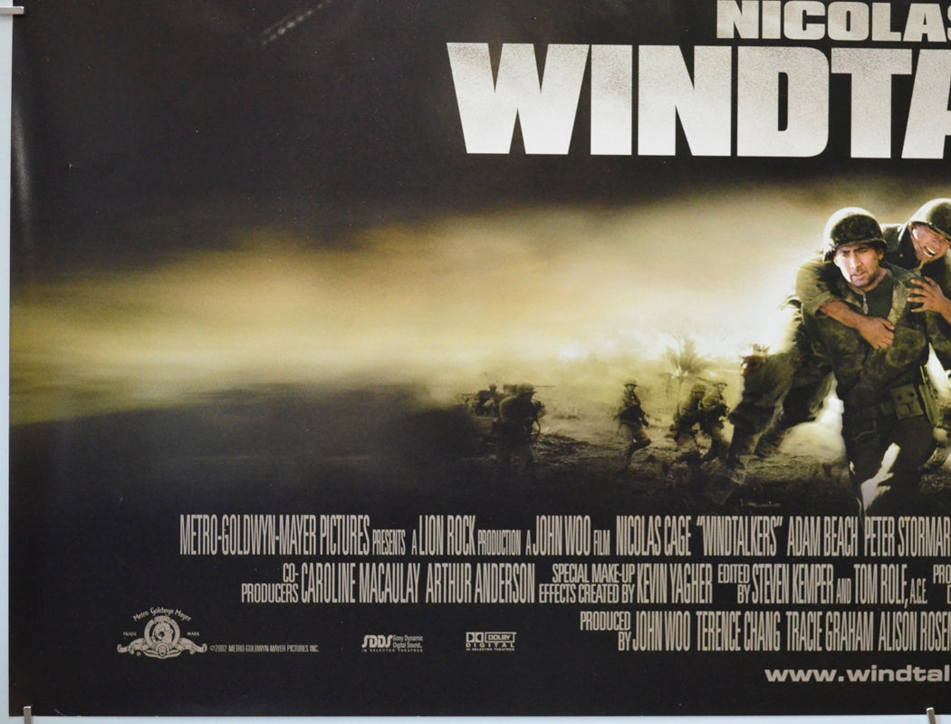 WINDTALKERS (Bottom Left) Cinema Quad Movie Poster 