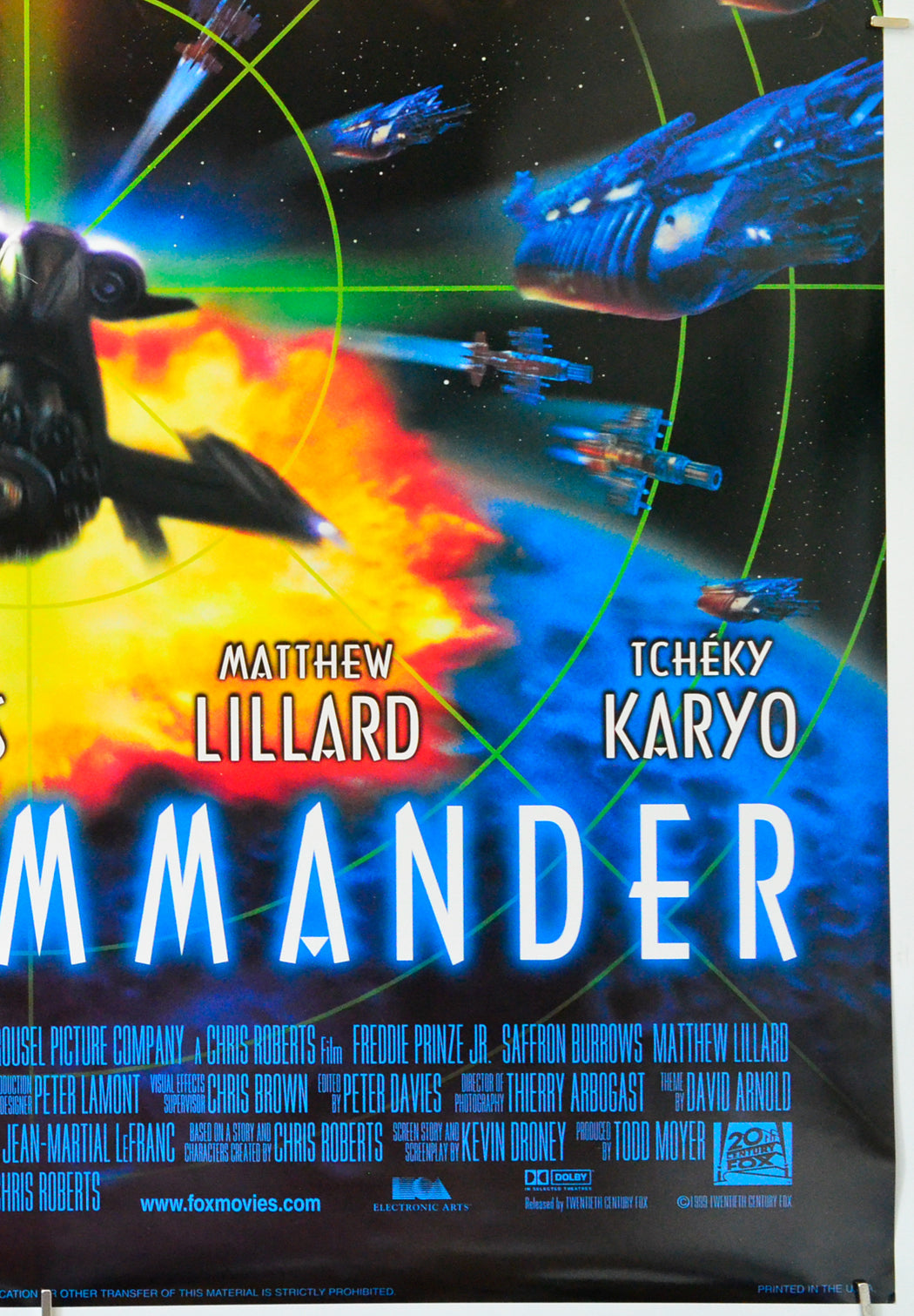Wing Commander (Bottom Right) Cinema One Sheet Movie Poster 