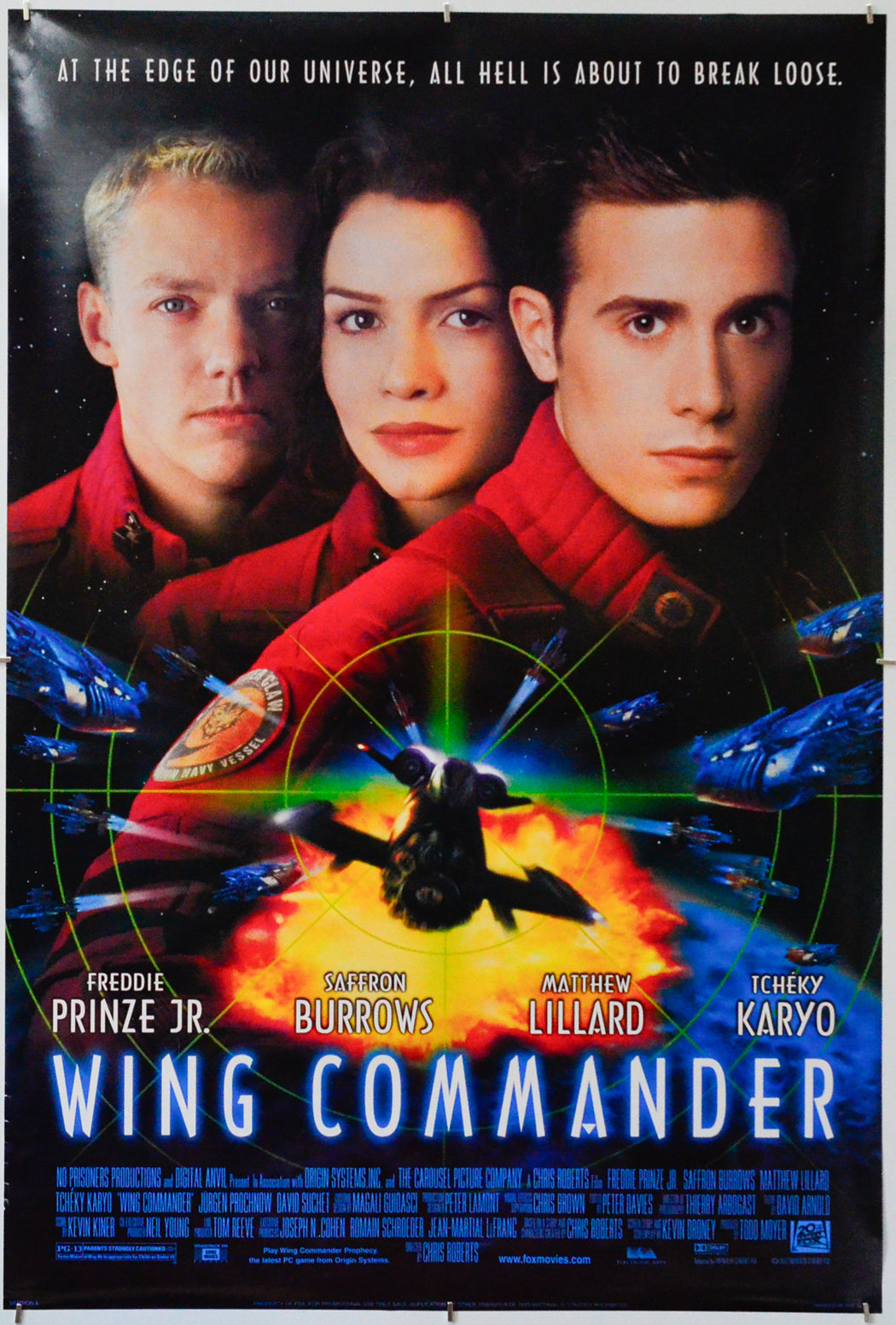 Wing Commander - Original One Sheet Poster - Film Poster - Movie Poster 