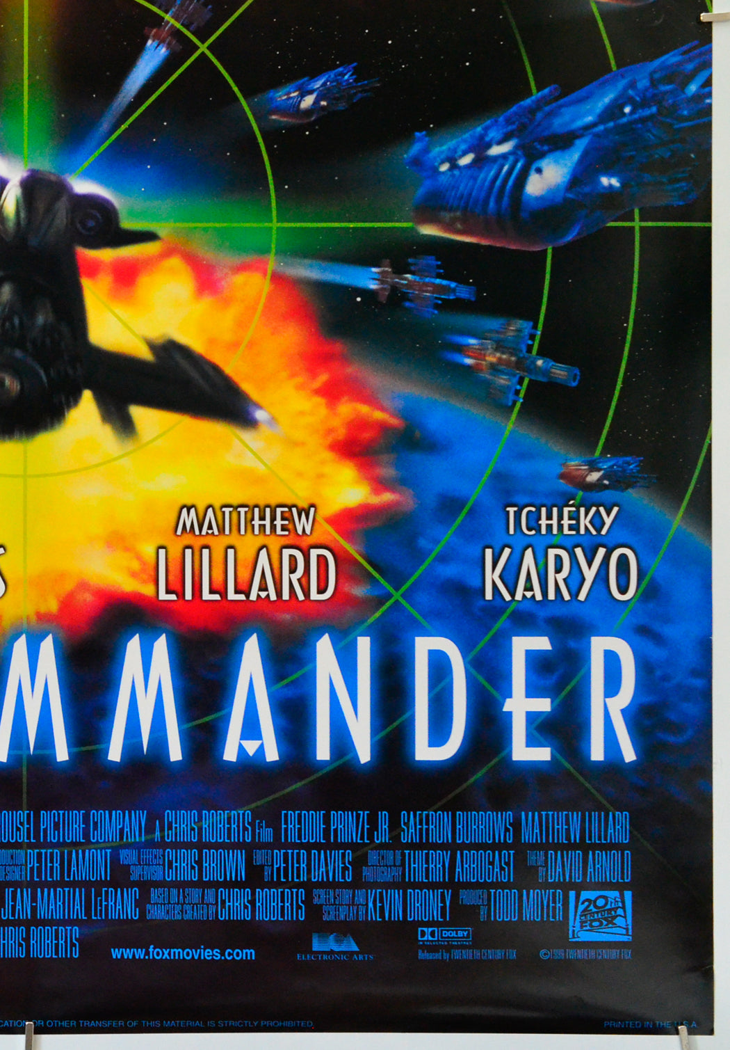 Wing Commander (Bottom Right) Cinema One Sheet Movie Poster 