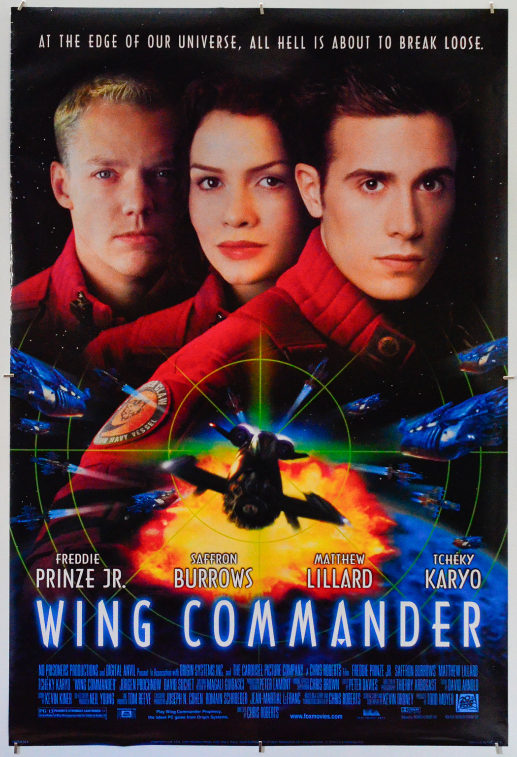 Wing Commander - Original One Sheet Poster - Film Poster - Movie Poster 
