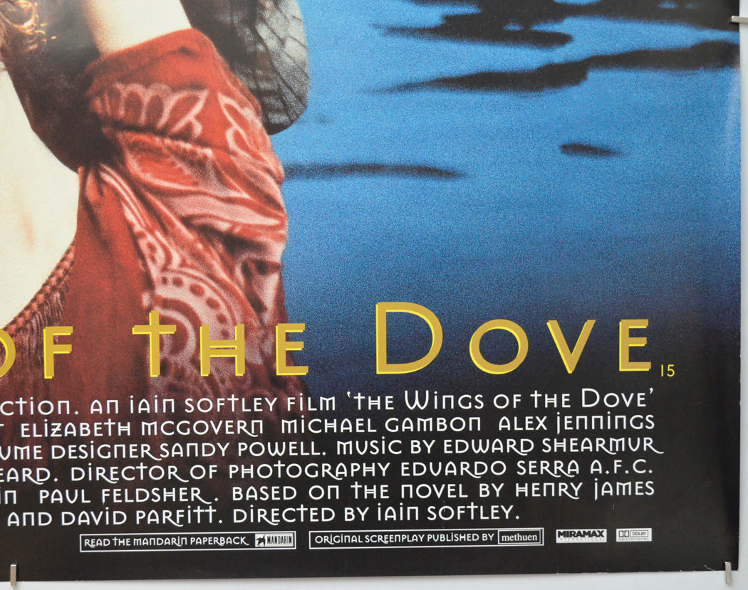 THE WINGS OF THE DOVE (Bottom Right) Cinema Quad Movie Poster 