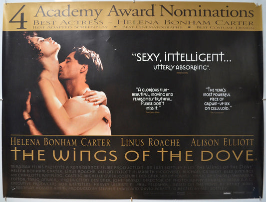 The Wings Of The Dove (Academy Award Nominations Version)  Original Quad Poster - Film Poster - Movie Poster