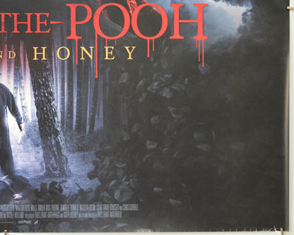 WINNIE THE POOH: BLOOD AND HONEY (Bottom Right) Cinema Quad Movie Poster 