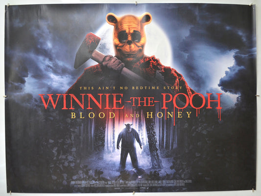 Winnie The Pooh: Blood And Honey Original Quad Poster - Film Poster - Movie Poster 