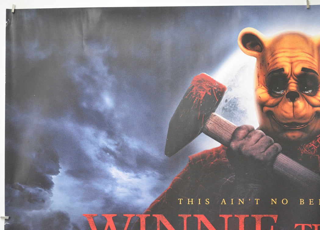 WINNIE THE POOH: BLOOD AND HONEY (Top Left) Cinema Quad Movie Poster 