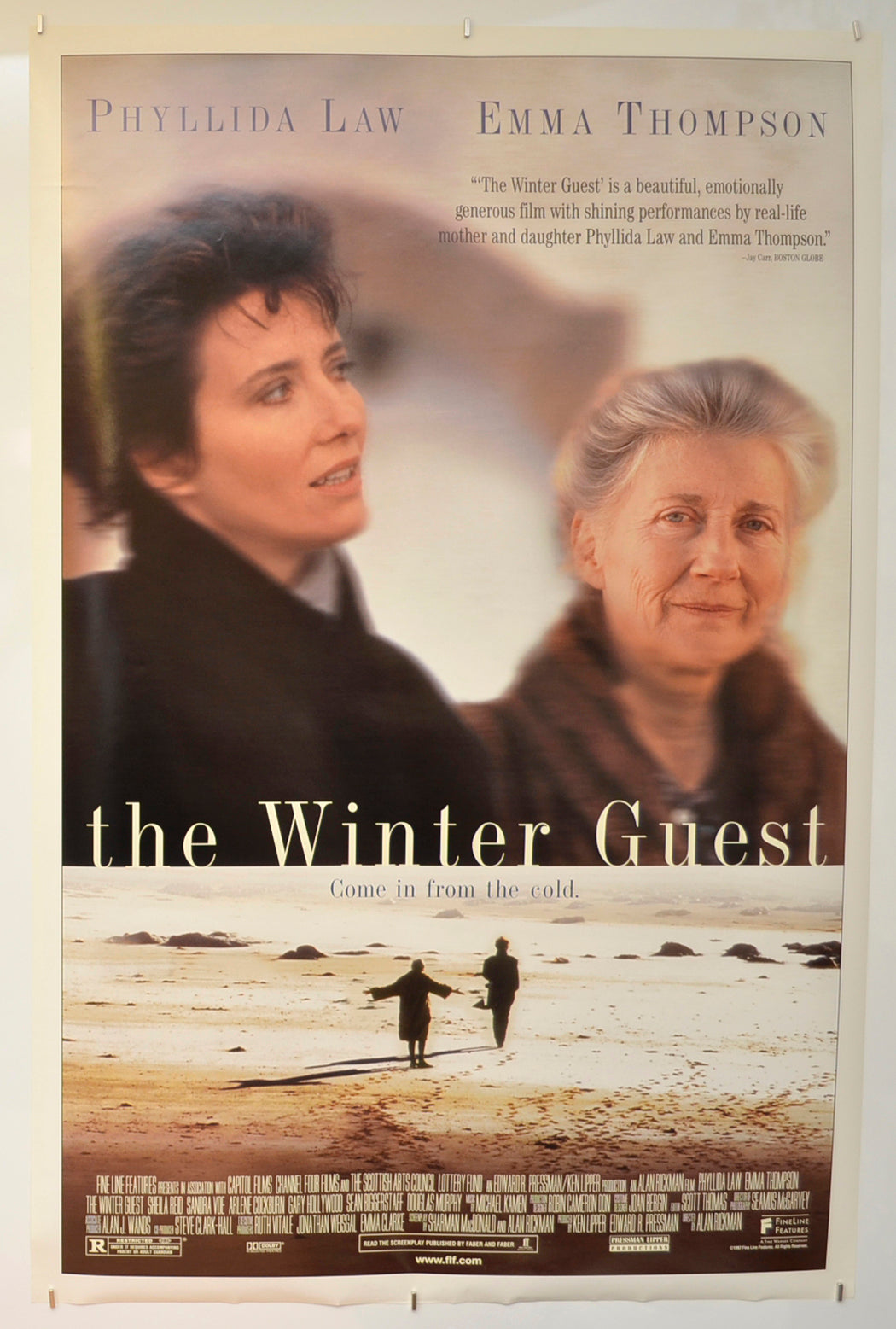 The Winter Guest  Original One Sheet Poster - Film Poster - Movie Poster