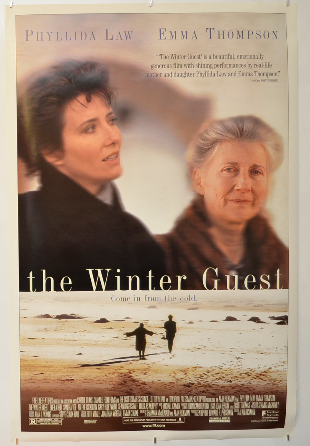 The Winter Guest  Original One Sheet Poster - Film Poster - Movie Poster