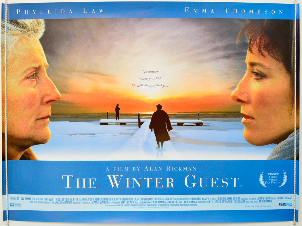 The Winter Guest  Original British Quad Poster - Film Poster - Movie Poster 