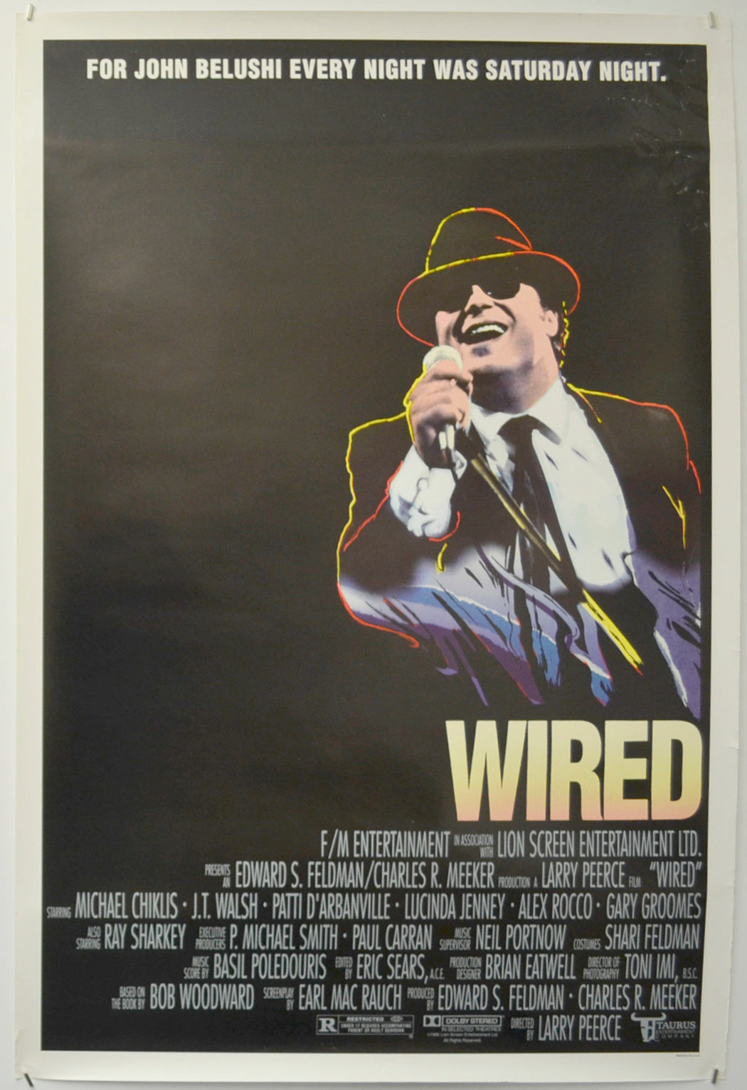 Wired  Original One Sheet Poster - Film Poster - Movie Poster