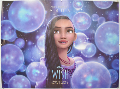 Wish (Asha Version) Original Quad Poster - Film Poster - Movie Poster