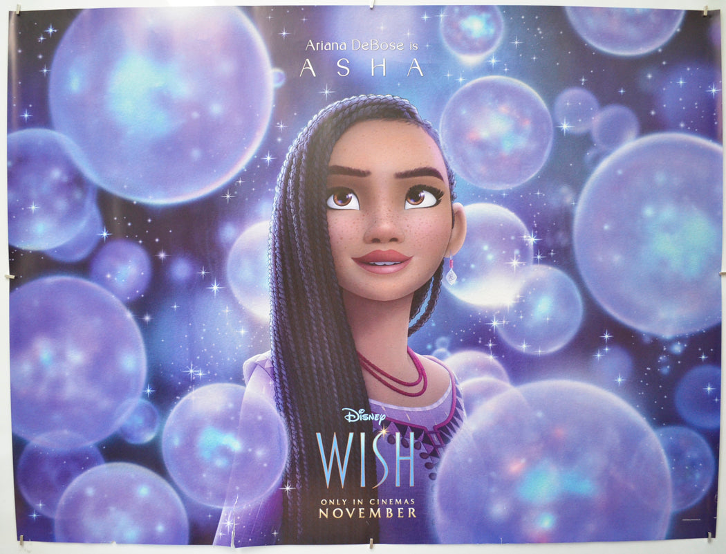 Wish (Asha Version) Original Quad Poster - Film Poster - Movie Poster