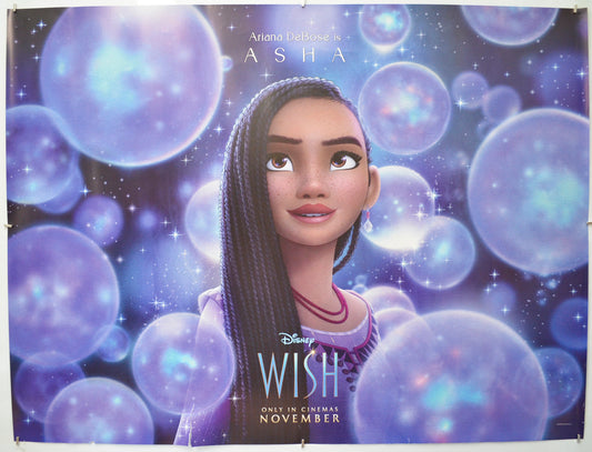 Wish (Asha Version) Original Quad Poster - Film Poster - Movie Poster