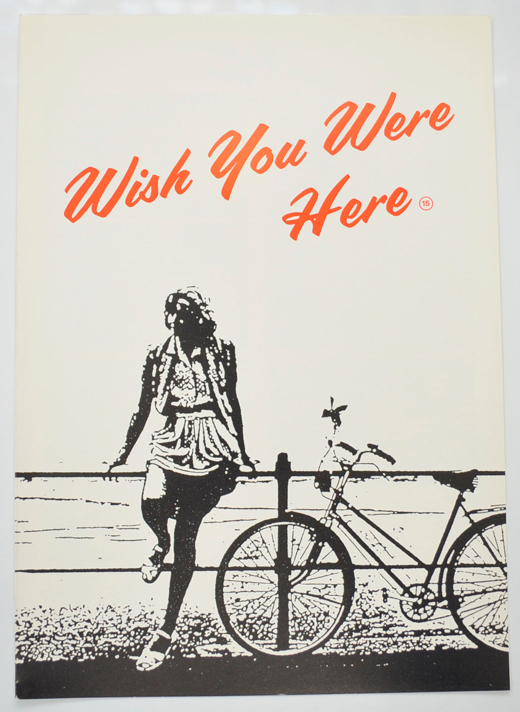 Wish You Were Here Original 4 Page Cinema Exhibitors Campaign Pressbook (UK)