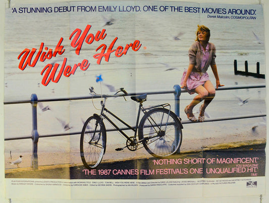 Wish You Were Here Original British Quad Poster - Film Poster - Movie Poster 