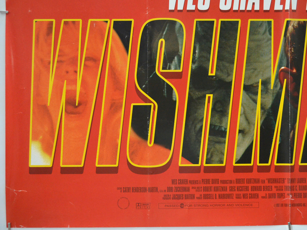 WISHMASTER (Bottom Left) Cinema Quad Movie Poster 