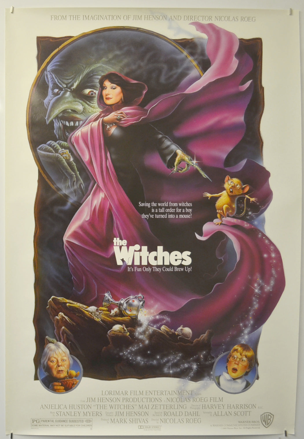 The Witches  Original One Sheet Poster - Film Poster - Movie Poster