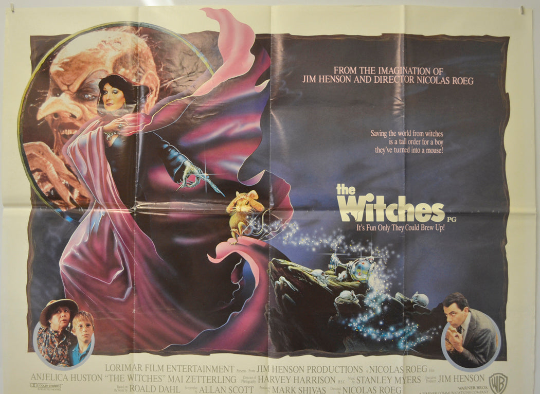 The Witches  Original Quad Poster - Film Poster - Movie Poster