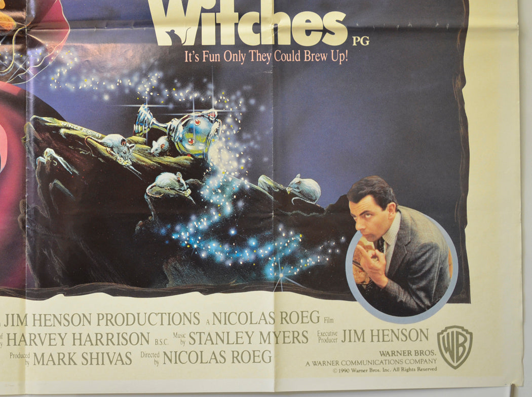 THE WITCHES (Bottom Right) Cinema Quad Movie Poster 