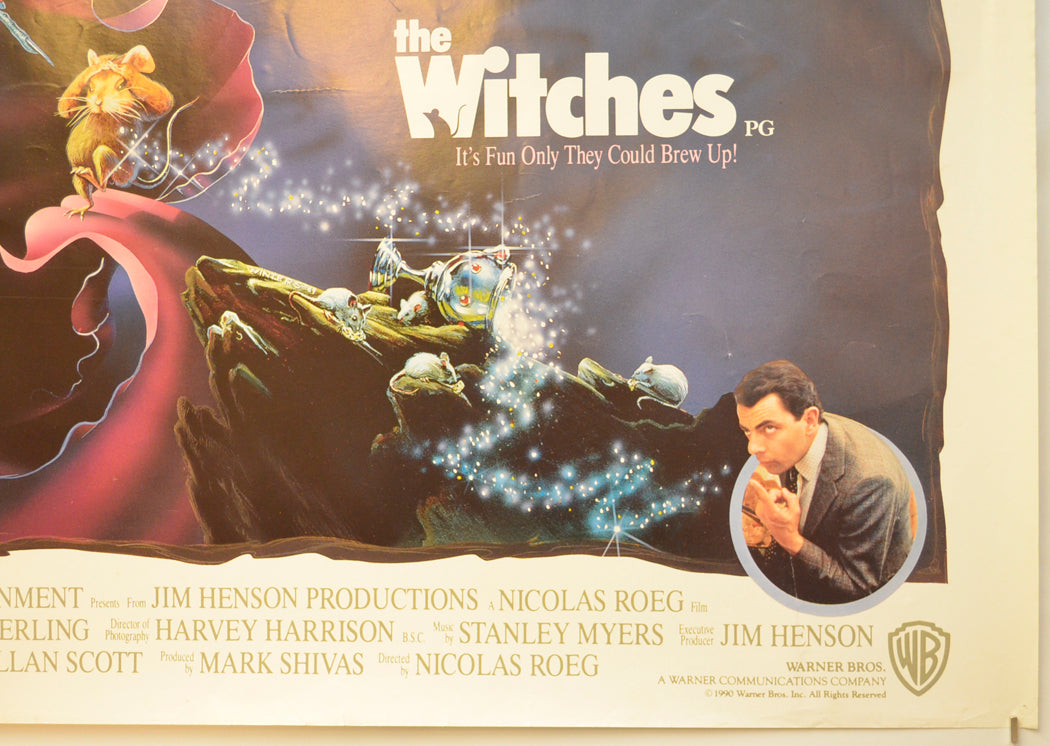 THE WITCHES (Bottom Right) Cinema Quad Movie Poster 