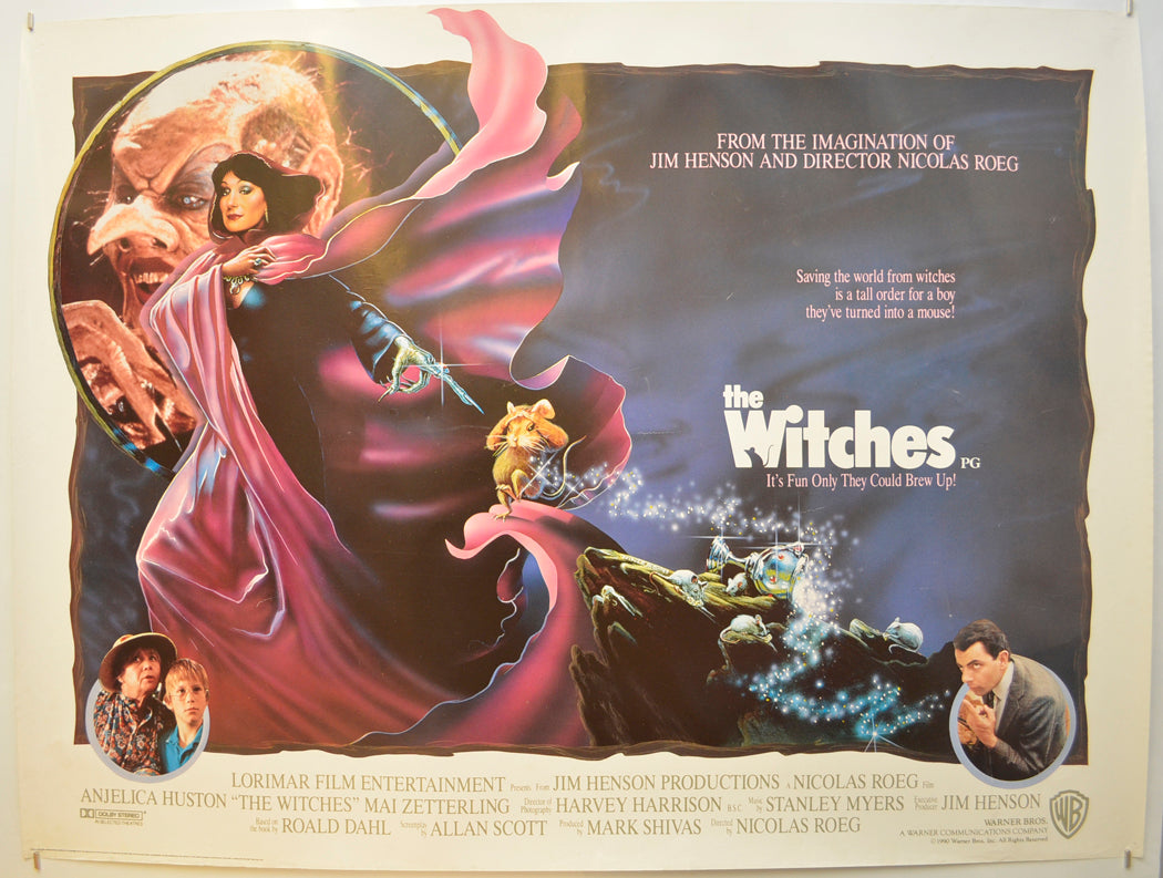 The Witches Original Quad Poster - Film Poster - Movie Poster