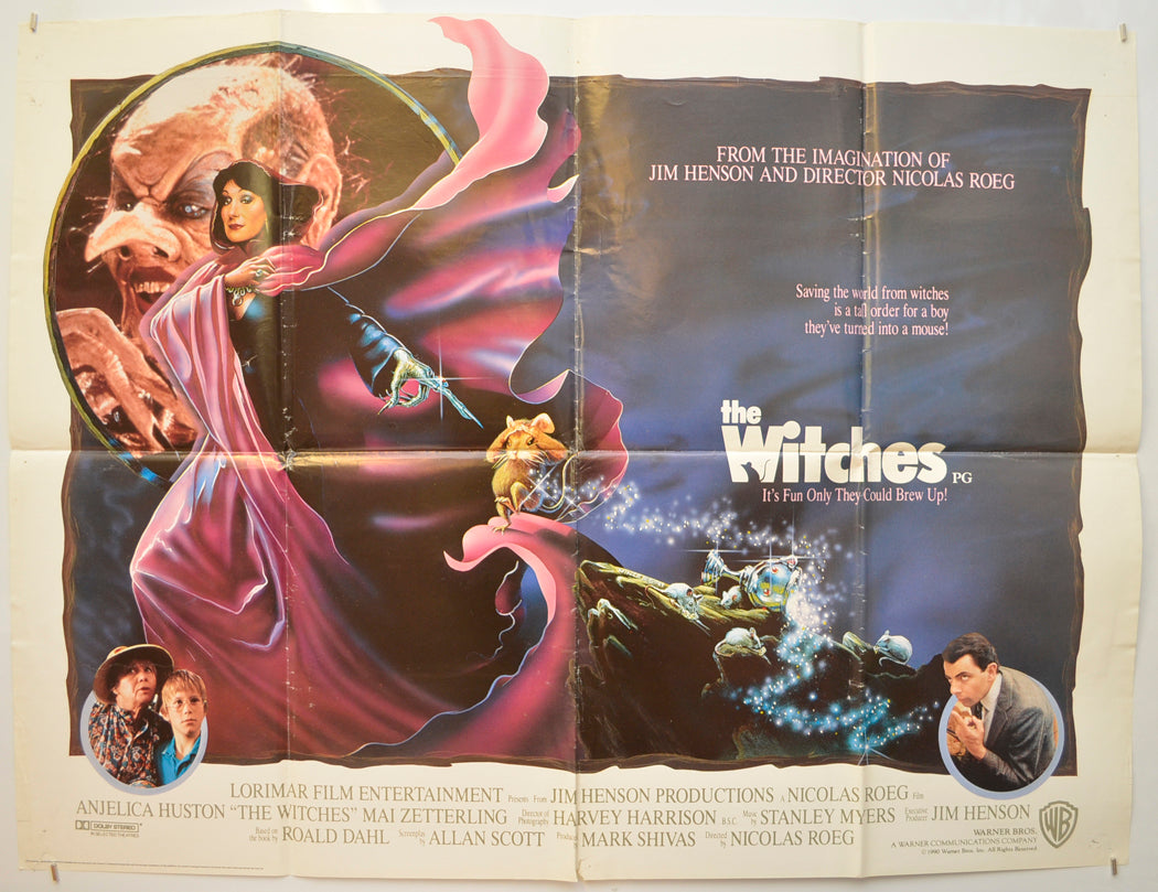 The Witches Original Quad Poster - Film Poster - Movie Poster