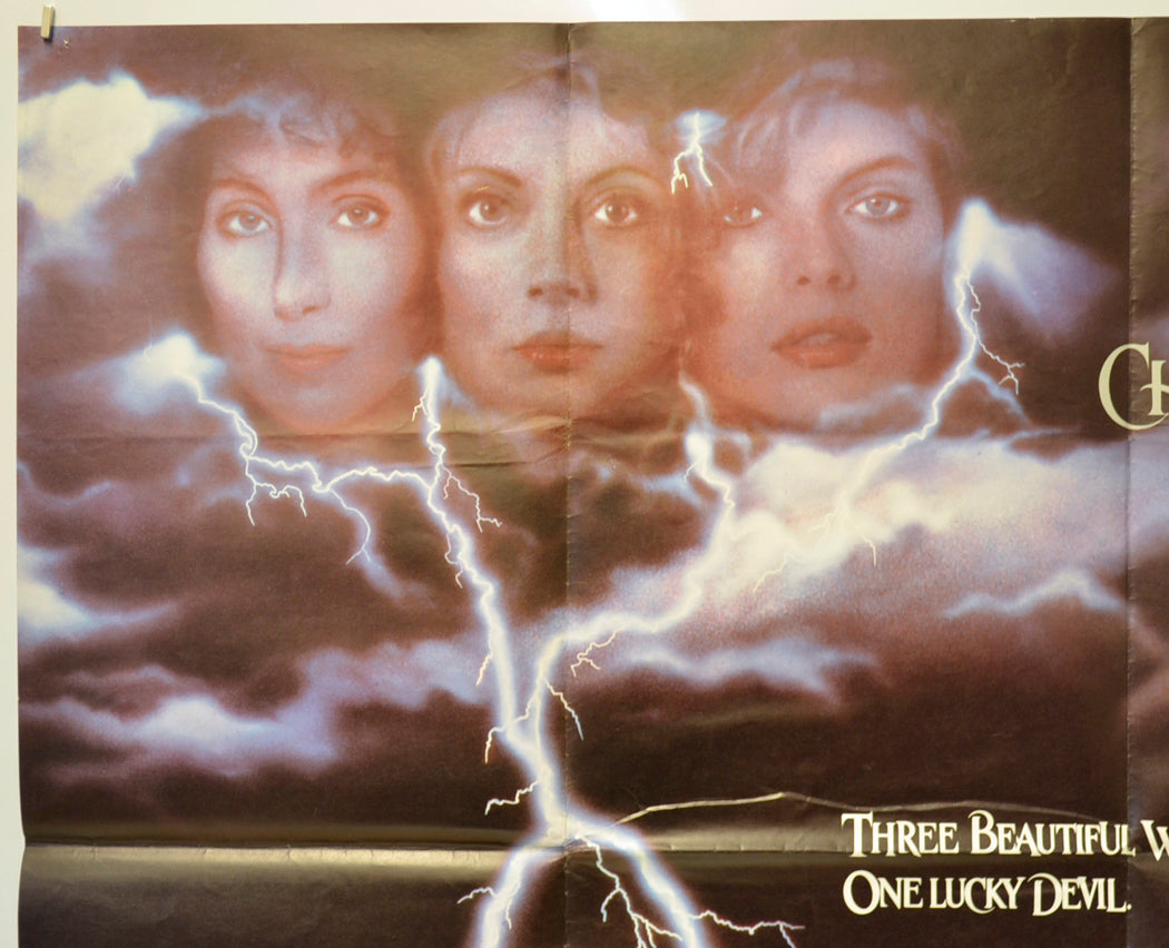 THE WITCHES OF EASTWICK (Top Left) Cinema Quad Movie Poster 