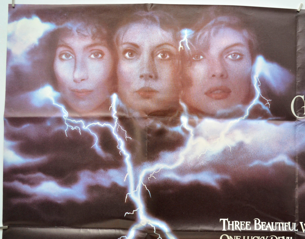 THE WITCHES OF EASTWICK (Top Left) Cinema Quad Movie Poster 