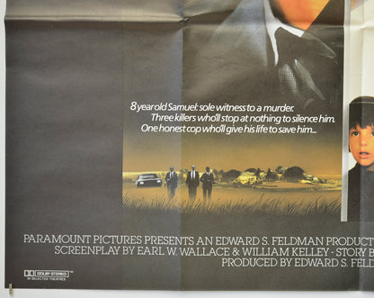 WITNESS (Bottom Left) Cinema Quad Movie Poster 