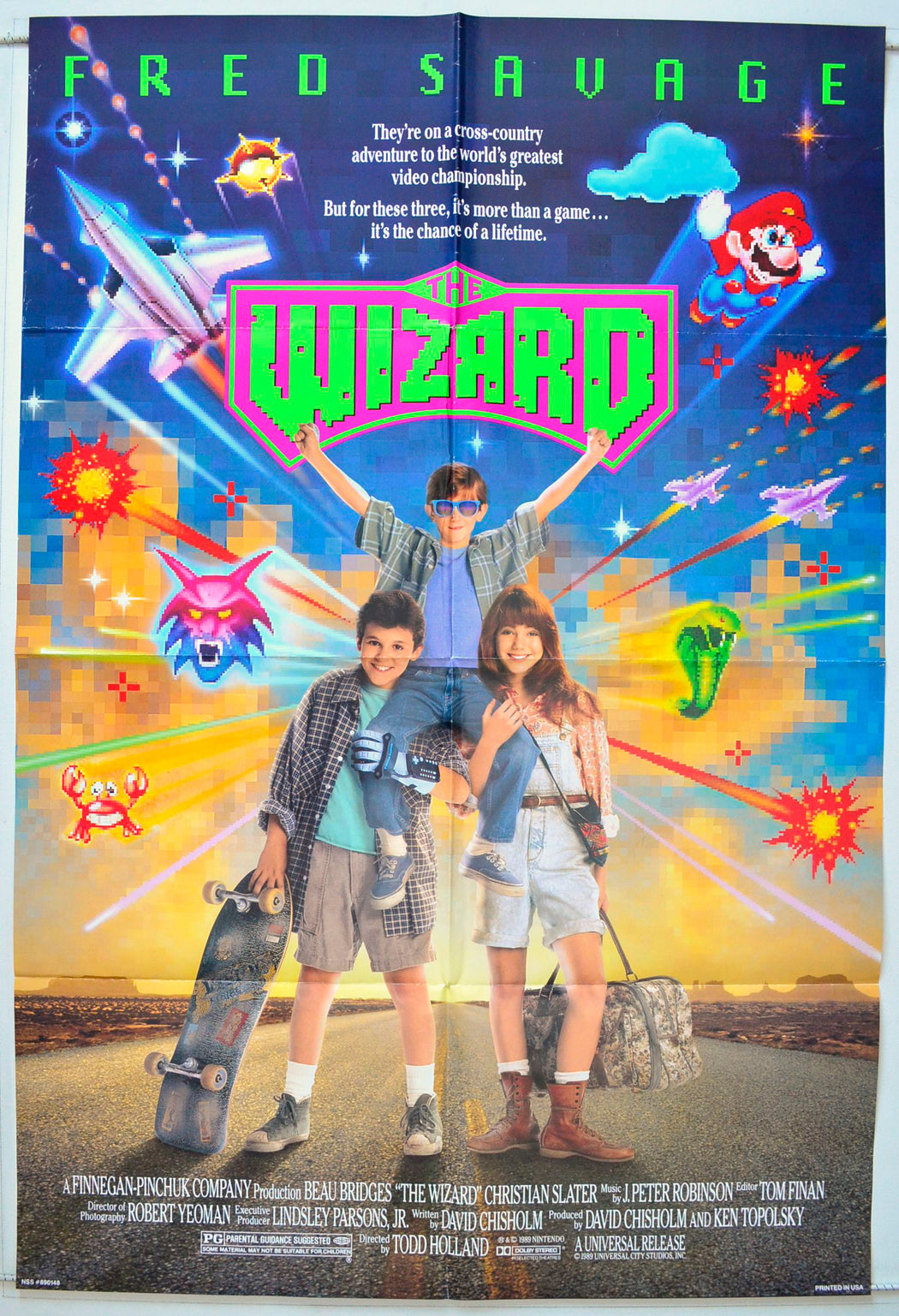 “The Wizard” Original One Sheet Poster - Movie Poster – pastposters