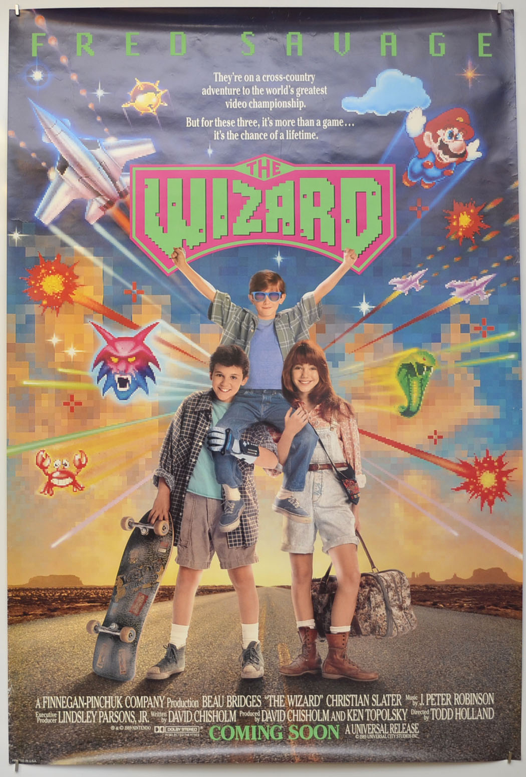 The Wizard Original One Sheet Poster - Film Poster - Movie Poster