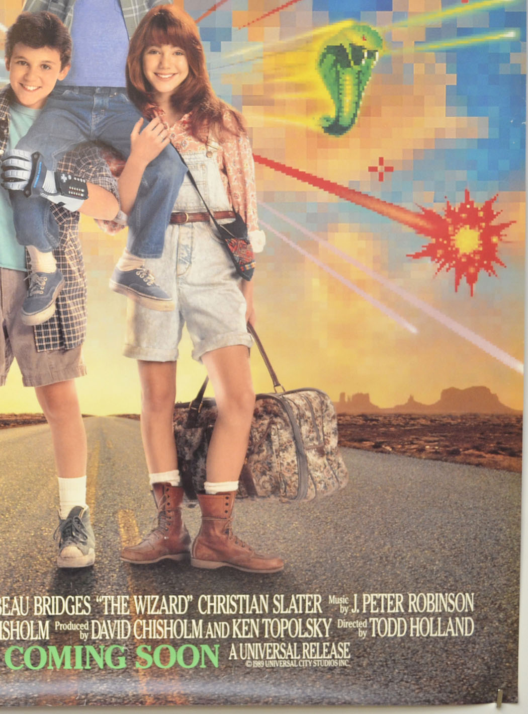 THE WIZARD (Bottom Right) Cinema One Sheet Movie Poster 