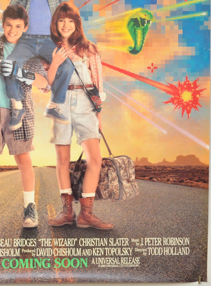 THE WIZARD (Bottom Right) Cinema One Sheet Movie Poster 