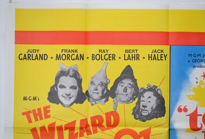 THE WIZARD OF OZ / TOM THUMB (Top Left) Cinema Quad Movie Poster 