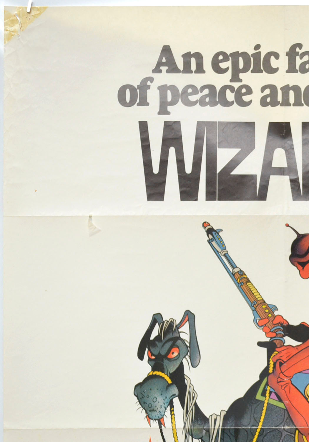 WIZARDS (Top Left) Cinema One Sheet Movie Poster 