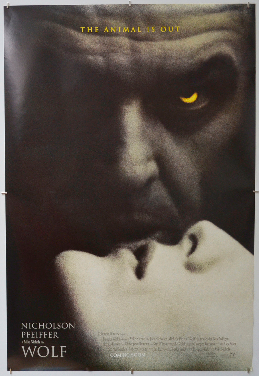 Wolf (Teaser / Advance Version)  Original One Sheet Poster - Film Poster - Movie Poster