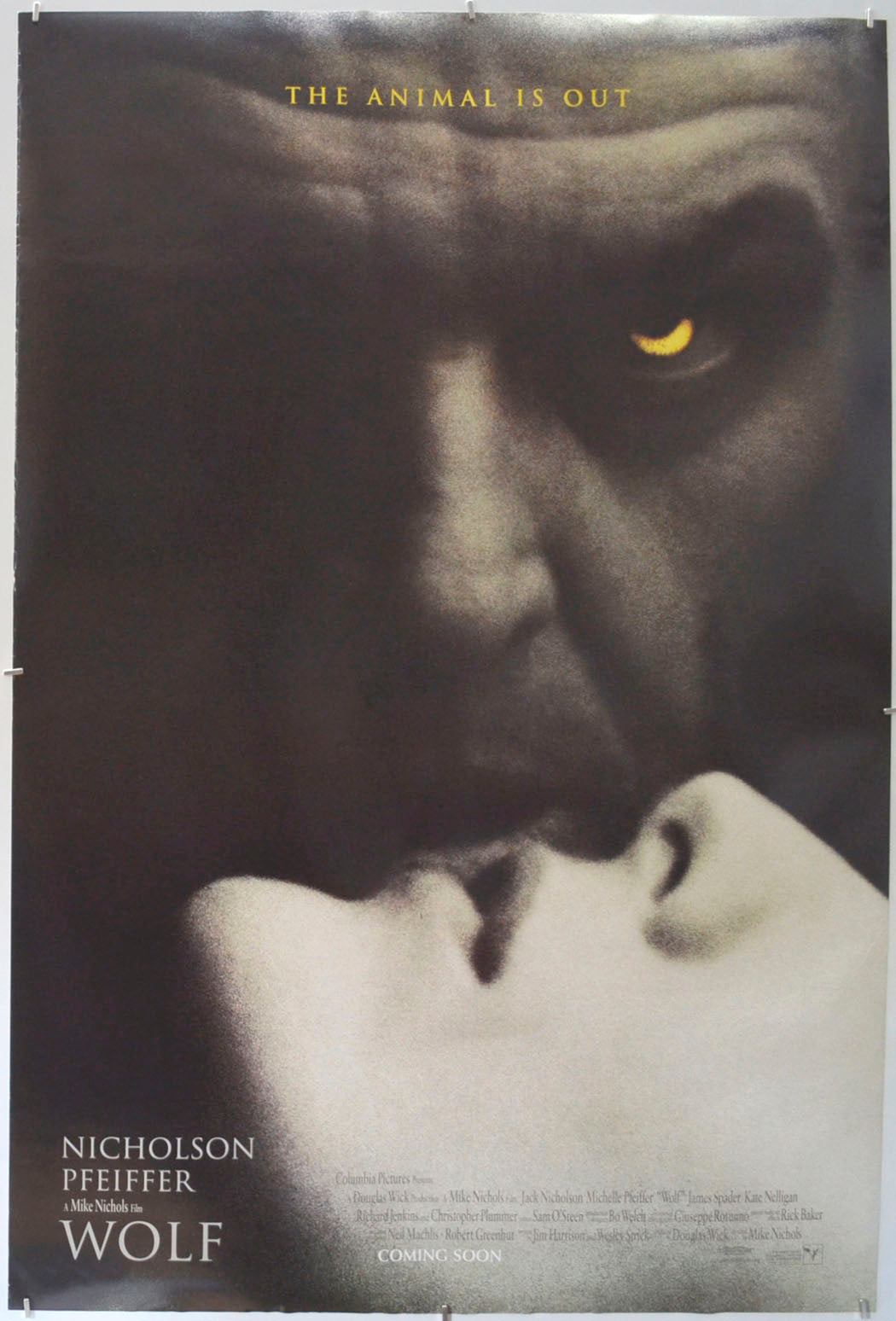 Wolf (Teaser / Advance Version) Original One Sheet Poster - Film Poster - Movie Poster